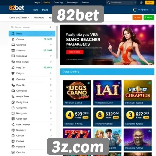 experiência do usuário no site 82bet