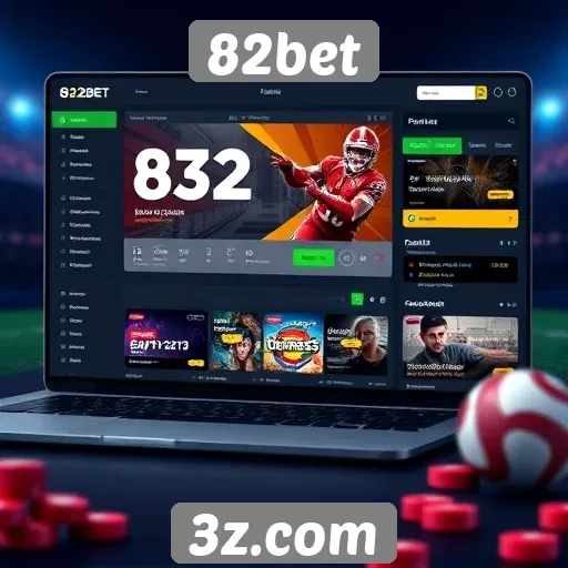 Interface e experiência do usuário no 82bet